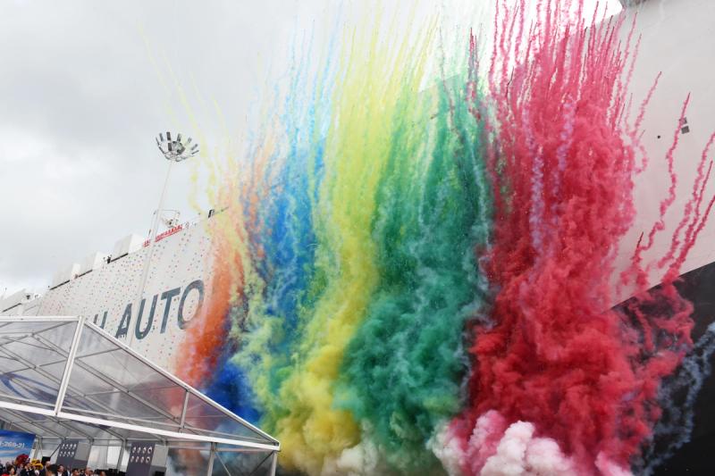 WorldCargoNews's tweet image. Höegh Autoliners welcomes the second Aurora Class vessel, the Höegh Borealis, into the fleet

 #WorldCargoNews #PCTC #ammonia #decarbonisation tinyurl.com/43zw7ujd @HoeghAutoliners  @DNV_Group