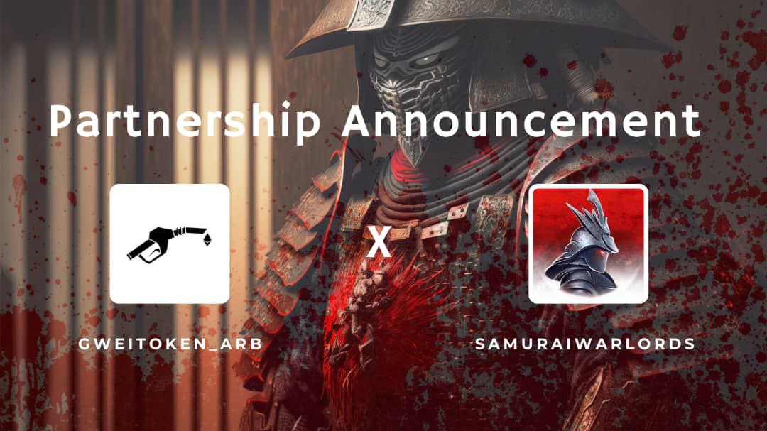 GWEITOKEN_ARB's tweet photo. We are thrilled to announce our partnership with @SamuraiWarlords 🤝 

Samurai Warlords is a fully immersive strategy and action experience that offers players unparalleled control over their journey through a beautifully crafted world of adventure and combat.

💪 Together, we aim to contribute to the massive expansion of #Blockchain  users!

Cooking something exciting now, stay tuned!