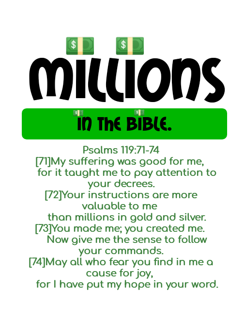 I love The Bible, enkosi Bawo😍☺️💚😎😘🫶🏾🤞🏽🙏🏾🥹. Bethuna! Download it right now, you will never regret reading it - especially reciting it and praying His Words. I'm speaking from personal experience, whatever you want and need in life The Lord WILL provide; He is our Sherperd🤞🏽.