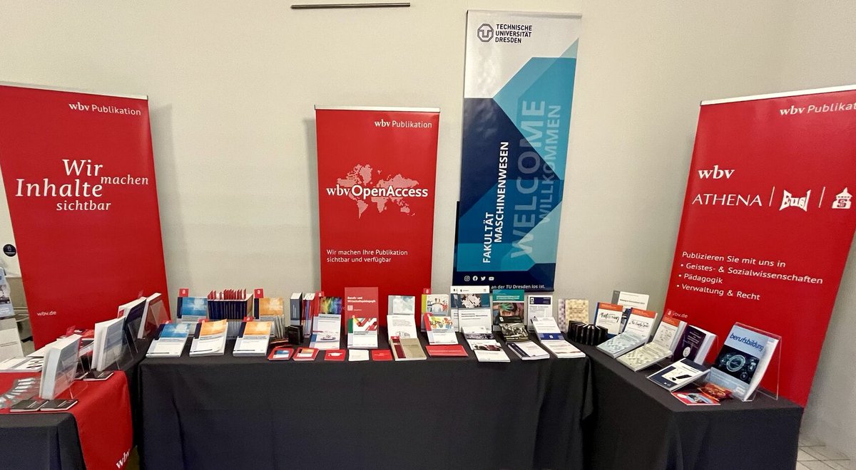 wbv Publikation (@wbv_de) on Twitter photo 📚#BWP2024 Jahrestagung Sektion "Berufs- und Wirtschaftspädagogik" 2024: 50 Jahre Forschung & Austausch! <a href="/HeilmannFrauke/">Frauke Heilmann</a> & Silke Kaufmann freuen sich auf viele neue und bekannte Gäste am wbv-Büchertisch 👉u.wbv.de/buetibwp24so
<a href="/cawilbers/">Christian Wilbers</a> @LWindelband <a href="/bwpat/">bwp@</a> <a href="/WiPaed/">Wirtschaftspädagogik</a> 📚#BWP2024 Jahrestagung Sektion "Berufs- und Wirtschaftspädagogik" 2024: 50 Jahre Forschung & Austausch! <a href="/HeilmannFrauke/">Frauke Heilmann</a> & Silke Kaufmann freuen sich auf viele neue und bekannte Gäste am wbv-Büchertisch 👉u.wbv.de/buetibwp24so
<a href="/cawilbers/">Christian Wilbers</a> @LWindelband <a href="/bwpat/">bwp@</a> <a href="/WiPaed/">Wirtschaftspädagogik</a>