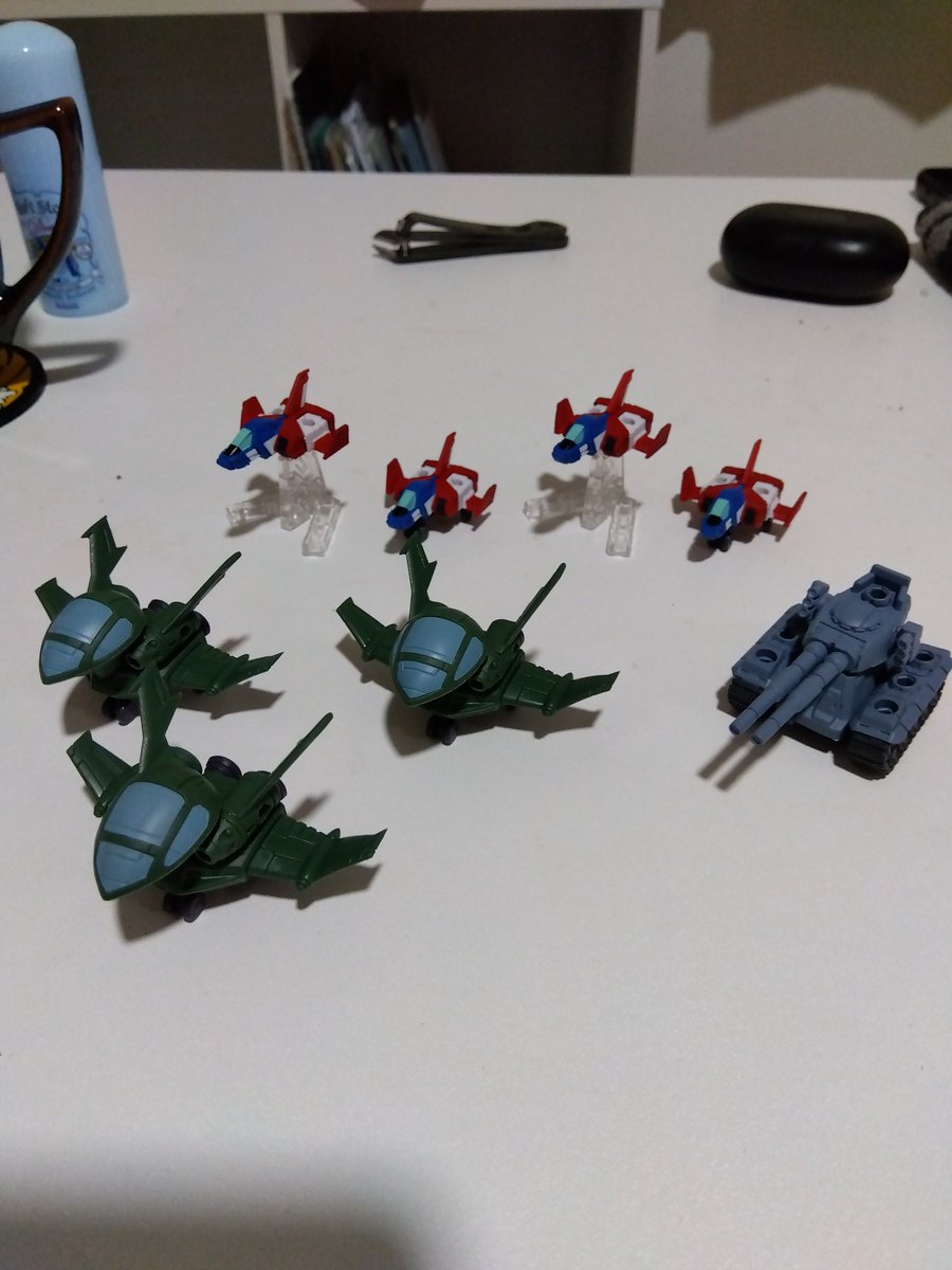 one2ssam12's tweet photo. 被りに被った、ドップ
色違いで、専用機にしちゃうか
＃ガンダムメカ#ガチャポン https://t.co/RS8EzDhDFj