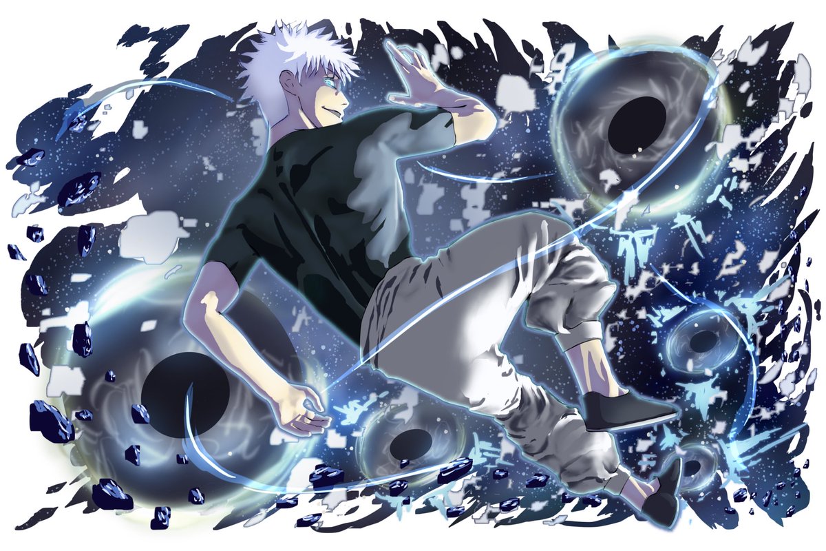 呪術廻戦コラボ(妄想) 五条悟【新宿決戦】 #呪術廻戦 (色味修正ver)