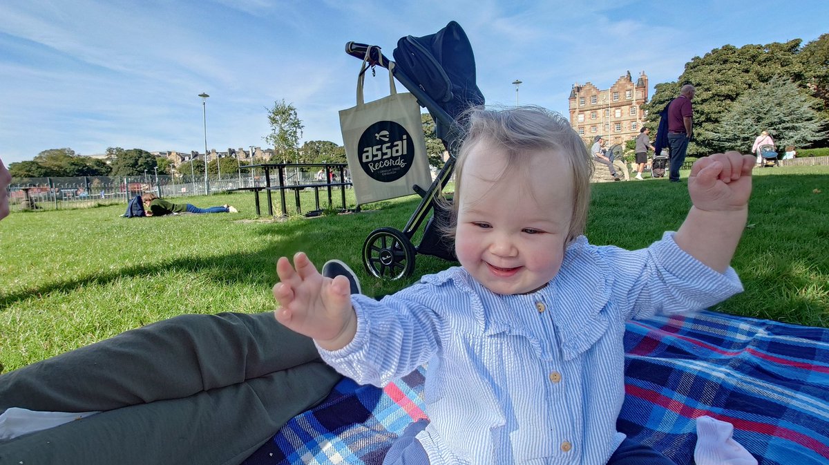 mturner79's tweet photo. @assai_edinburgh Ava excited about playing her new records when we get back to Glasgow @themeadows https://t.co/DDtcjNfCRO