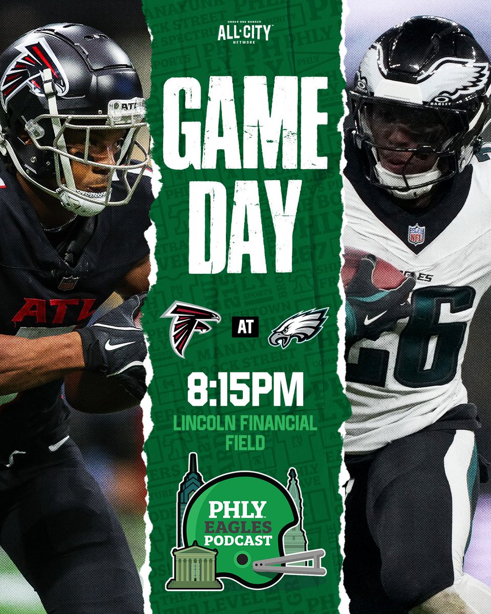PHLY_Eagles's tweet image. Battle of the Birds 

#FlyEaglesFly | #ATLvsPHI