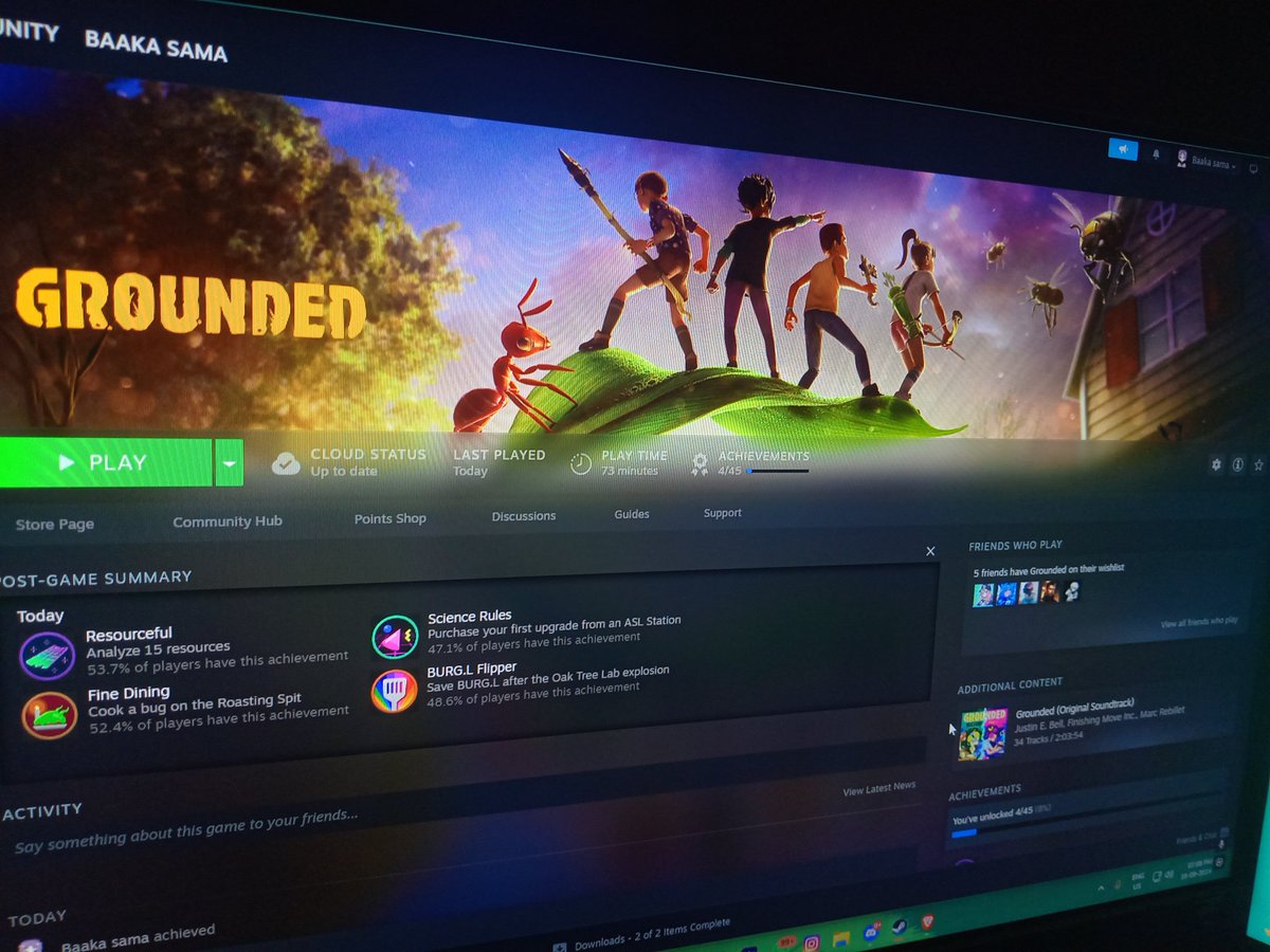 I'm looking streamers/non-streamers who wanna play this game "GROUNDED" with me, we can stream together or not according to your preference. But I'm open. Text me in discord or my Instagram or here anywhere! I just need a companion to play this game with🥹