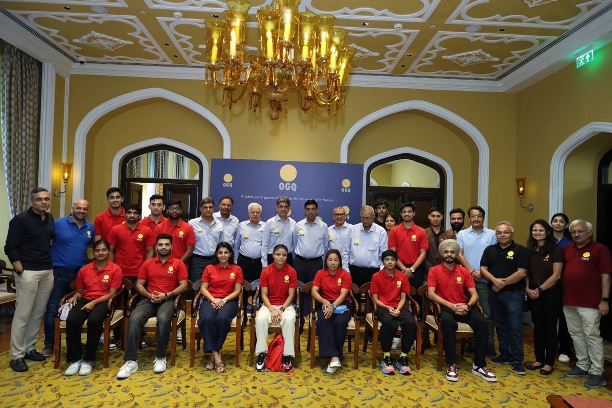 A privilege to be in the room with these atheletes and legends who have made India proud. The stories of struggle/perseverance should inspire many more. 

Thanks to <a href="/OGQ_India/">OGQ</a> , they have the support to perform to potential.  Looking fwd to more proud moments for Indian sports.
