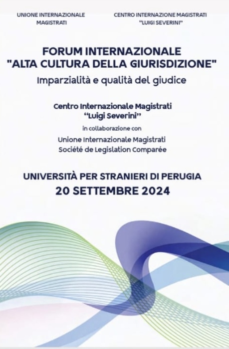 A Perugia un convegno su Imparzialità e qualità del giudice: Iniziativa del Centro internazionale magistrati Luigi Severini ansa.it/umbria/notizie…