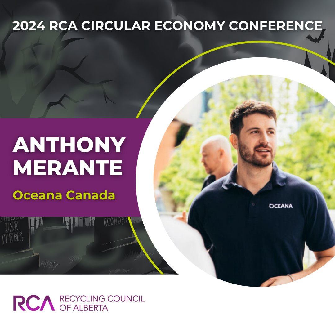 Recycling Council AB (@3rsab) on Twitter photo 🔦 RCA Conference Speaker Spotlight: Anthony Merante
🚨 With 15 years of experience in protecting our waters, Anthony is a leader in aquatic ecosystem preservation. Secure your spot by September 20 before early bird pricing ends 👉 conference.recycle.ab.ca/register/
#2024RCA <a href="/OceanaCAN/">Oceana Canada</a> 🔦 RCA Conference Speaker Spotlight: Anthony Merante
🚨 With 15 years of experience in protecting our waters, Anthony is a leader in aquatic ecosystem preservation. Secure your spot by September 20 before early bird pricing ends 👉 conference.recycle.ab.ca/register/
#2024RCA <a href="/OceanaCAN/">Oceana Canada</a>
