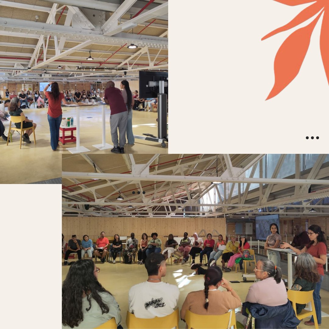 🫂 Totes les entitats es reuneixen per escalfar motors per a la Fira Migrant d'Economia Solidària i Diversa.

I tu, vindràs? Us hi esperem el 5 d'octubre a Plaça Catalunya 🙌🏾🥰

+ ℹ️ firaessmigrant.bcn.coop