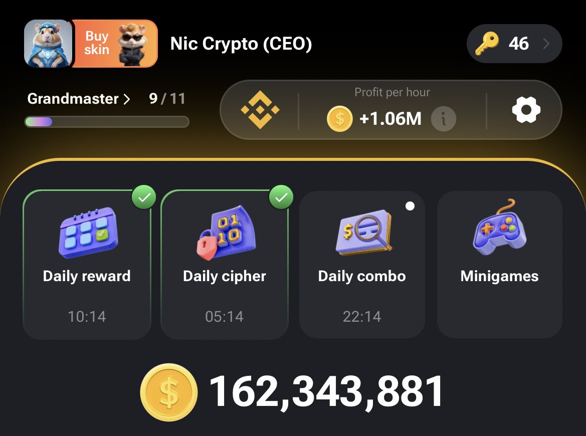 will $HMSTR consider pph ahead of coin balance? or both? 

#binance #HAMSTERCOMBAT 🥊 🐹