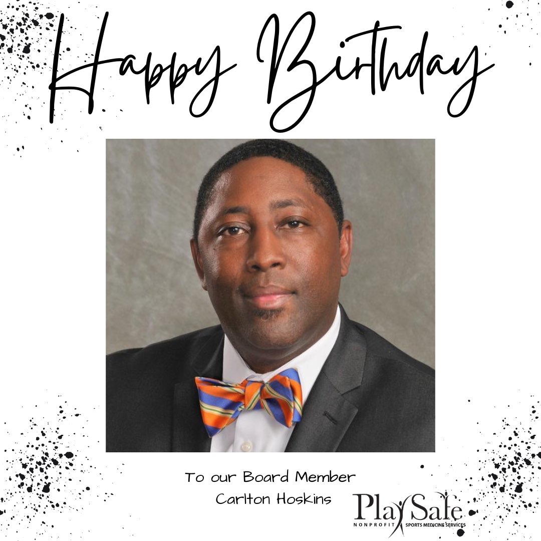 Happy Birthday To our Board Member  Carlton Hoskins
