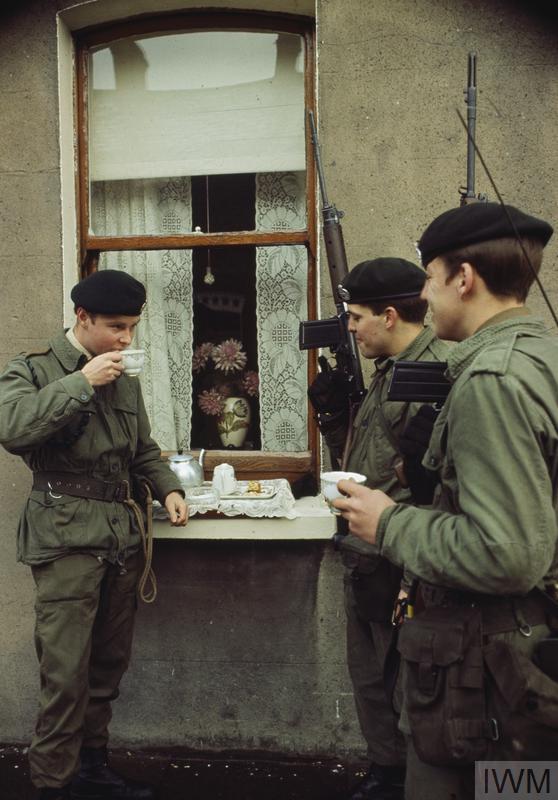 This the last week to see our exhibition 'Northern Ireland: Living with the Troubles'.

The free exhibition will close this weekend, on 29 September. Find out more about the exhibition here: bit.ly/3uAwmt8

Image: IWM (TR 32994-1)