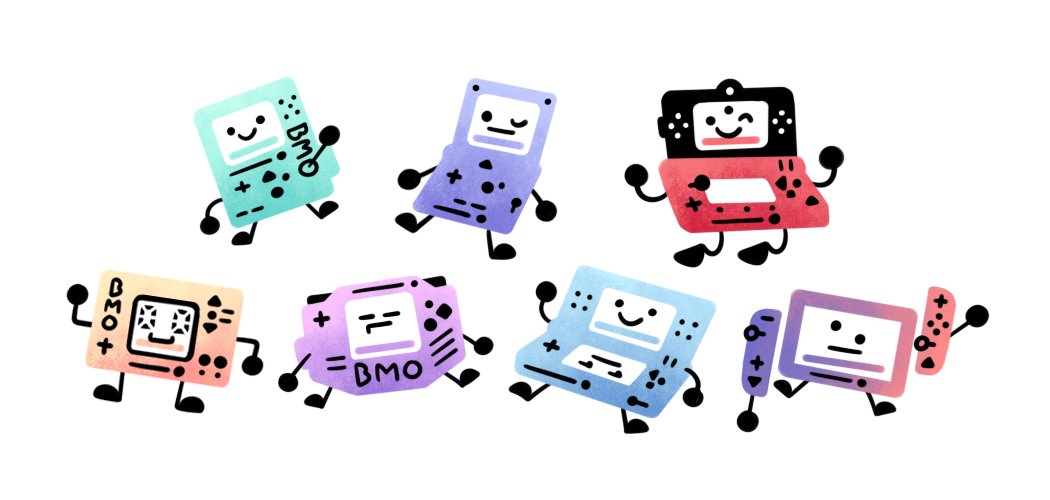 made some more BMO alts based on other nintendo consoles