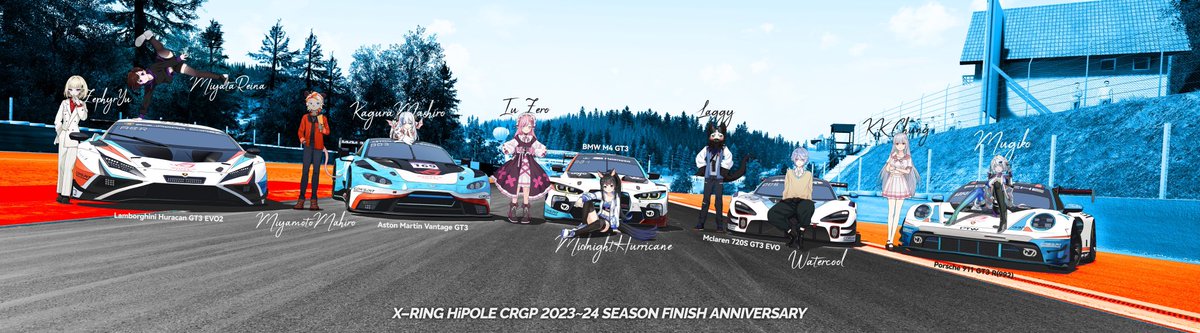 X-Ring 赛灵 Vtuber Racing Club tweet media