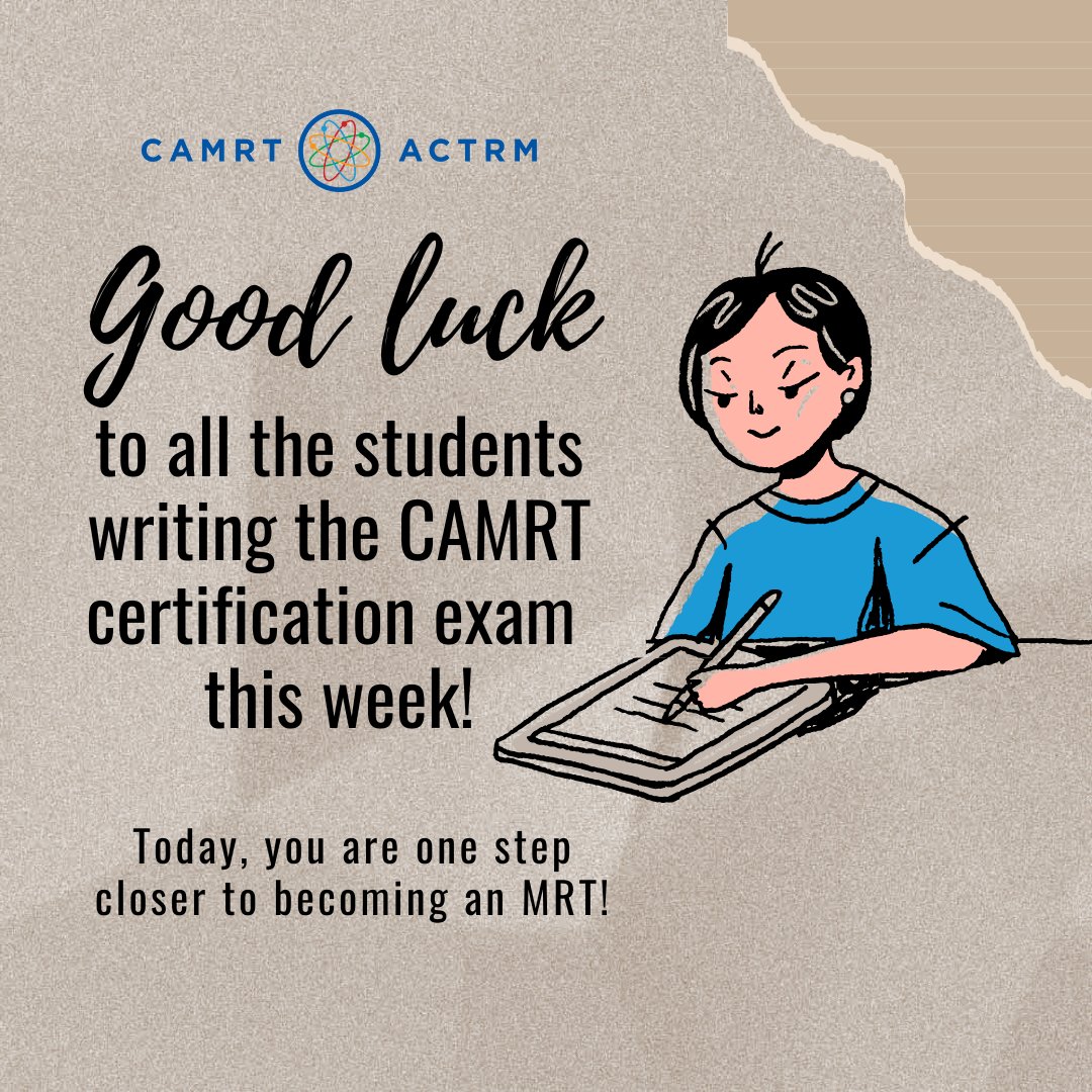 CAMRT/ACTRM tweet media