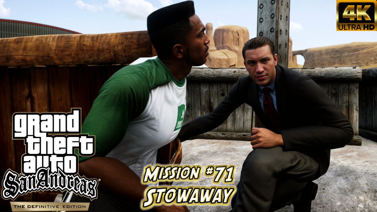 4gameAdventure's tweet image. GTA San Andreas Definitive Edition - Mission #71 - Stowaway   

Video = youtu.be/mFNpOpb8Lcs

#GTATrilogyDefinitiveEdition #GTA #SanAndreas #DefinitiveEdition