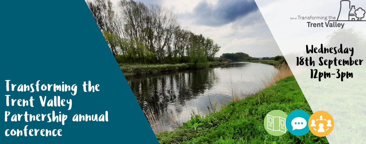 We're looking forward to hosting partners at our first Transforming the Trent Valley Partnership annual conference on Wednesday, in Stafford.
