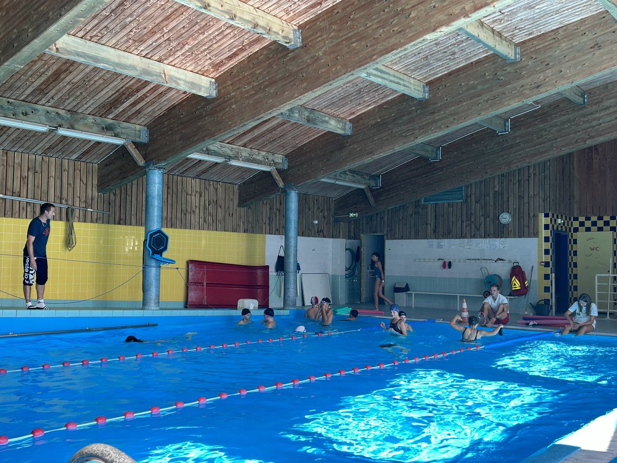 Séjour intégration 6e de Vauvillers.
Savoir nager et connaissance de l’autre au programme aujourd’hui.