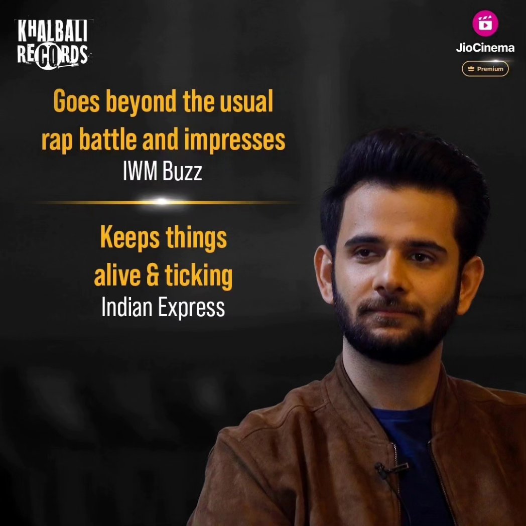 HotstarReality's tweet photo. Khalbali Records sach mein khalbali macha raha hai! 🎼

#KhalbaliRecords now streaming, exclusively on JioCinema Premium.

Watch now: https://t.co/53bPafBF9r https://t.co/KDkRV5dbU7