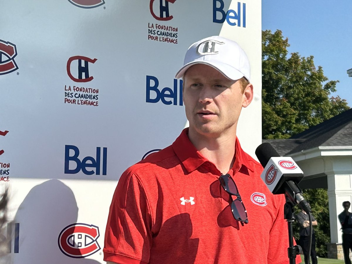 Matheson says it’s clear that every team is saying at this time of year things like “in the mix” and playoffs is at least the goal. But what makes it real for him with #Habs is what he’s seen over last few seasons and how things have been building