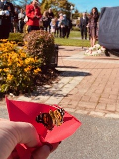 On Saturday we participated in the annual Nova Scotia Provincial Monument Ceremony. It was a bittersweet ceremony as we paid tribute to all 131 names on the monument. Our hearts are with all the families who have lost a loved one to impaired driving in this province.
