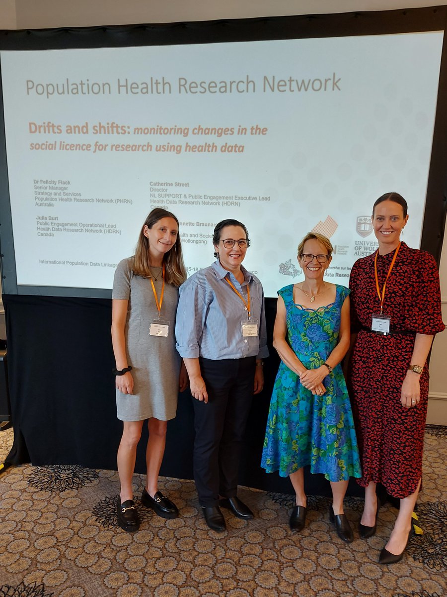 HDRN Canada - RRDS Canada (@hdrn_rrds) on Twitter photo How can we maintain community trust in data usage? We're starting off Day 2 at #IPDLN2024 w. a collaborative workshop from #HDRNCanada & <a href="/PHRN_Australia/">Population Health Research Network</a> on #SocialLicence for research using #HealthData, feat. <a href="/JuliaBurt1/">Julia Burt</a>, <a href="/CatherineStree4/">Catherine Street</a>, <a href="/dr_katemiller/">Kate Miller</a> & Dr. Felicity Flack! How can we maintain community trust in data usage? We're starting off Day 2 at #IPDLN2024 w. a collaborative workshop from #HDRNCanada & <a href="/PHRN_Australia/">Population Health Research Network</a> on #SocialLicence for research using #HealthData, feat. <a href="/JuliaBurt1/">Julia Burt</a>, <a href="/CatherineStree4/">Catherine Street</a>, <a href="/dr_katemiller/">Kate Miller</a> & Dr. Felicity Flack!