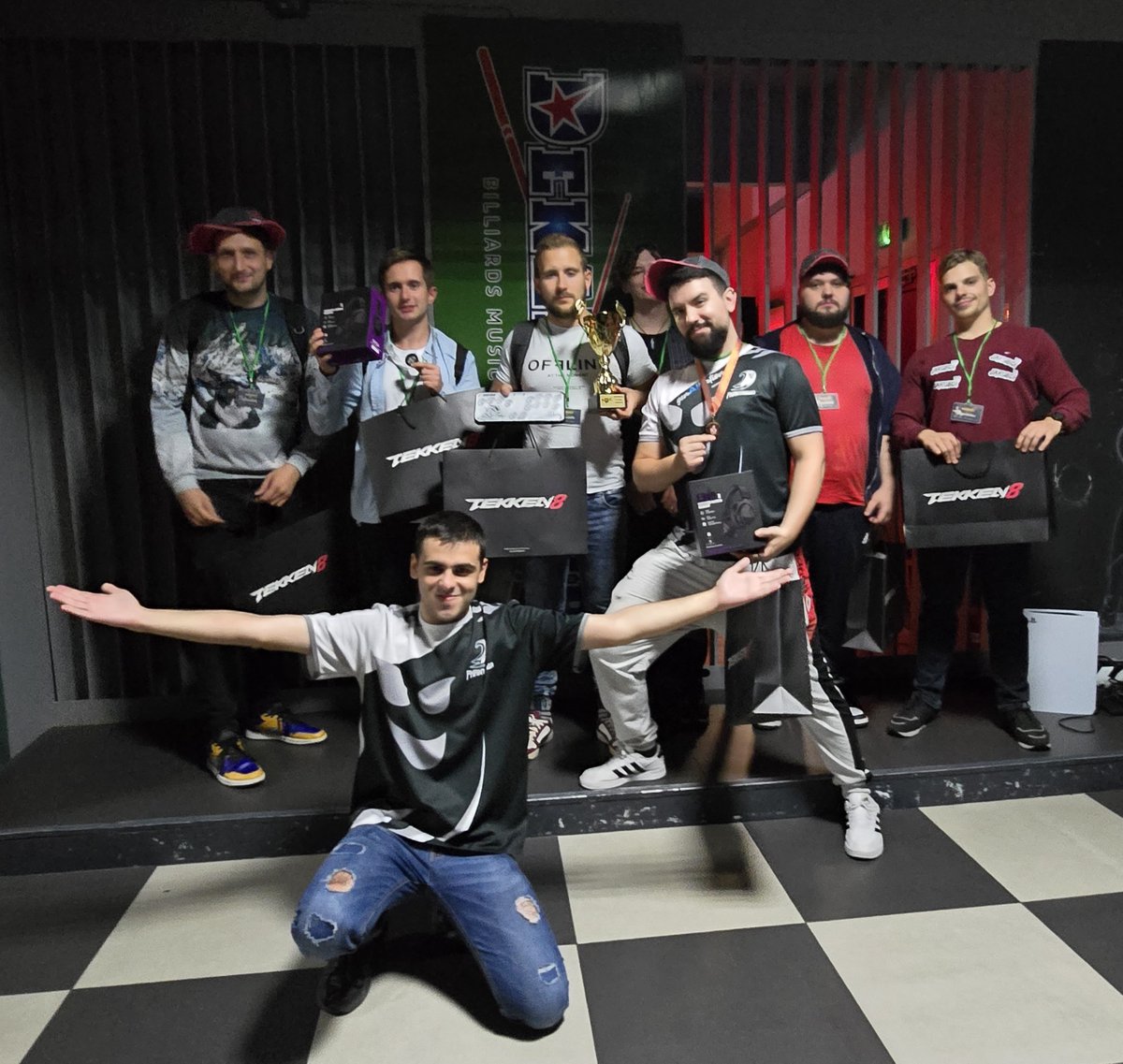 Tekkenada Team (@tekkenadateam) on Twitter photo TEKKENADA III Results:
1. <a href="/XFrizenX/">Frizen</a>
2. <a href="/poland_why/">MinionKevin</a>
3. <a href="/Phantasmagg/">Team Phantasma</a> | <a href="/FGC_Nivek/">Nivek 👻</a>
4. <a href="/Phantasmagg/">Team Phantasma</a> | Kwstakis
5. <a href="/DURALController/">DURAL</a> | <a href="/Bati_KING/">Bati</a>
5. @tekkenada | <a href="/ChrisKalaga/">Chris ,,Vergil714" Kalaga</a>
7. @tekkenada | Azalez
7. <a href="/YOMIPoznanFGC/">YOMI | Poznań Fighting Games Community</a> | <a href="/janisz_tk/">YOMI | Janisz</a>
Sponsors: <a href="/AtachonArcade/">Atachon_Arcade</a> , <a href="/EKSAtech/">EKSA</a> <a href="/CenegaPolska/">Cenega Polska</a>. TEKKENADA III Results:
1. <a href="/XFrizenX/">Frizen</a>
2. <a href="/poland_why/">MinionKevin</a>
3. <a href="/Phantasmagg/">Team Phantasma</a> | <a href="/FGC_Nivek/">Nivek 👻</a>
4. <a href="/Phantasmagg/">Team Phantasma</a> | Kwstakis
5. <a href="/DURALController/">DURAL</a> | <a href="/Bati_KING/">Bati</a>
5. @tekkenada | <a href="/ChrisKalaga/">Chris ,,Vergil714" Kalaga</a>
7. @tekkenada | Azalez
7. <a href="/YOMIPoznanFGC/">YOMI | Poznań Fighting Games Community</a> | <a href="/janisz_tk/">YOMI | Janisz</a>
Sponsors: <a href="/AtachonArcade/">Atachon_Arcade</a> , <a href="/EKSAtech/">EKSA</a> <a href="/CenegaPolska/">Cenega Polska</a>.