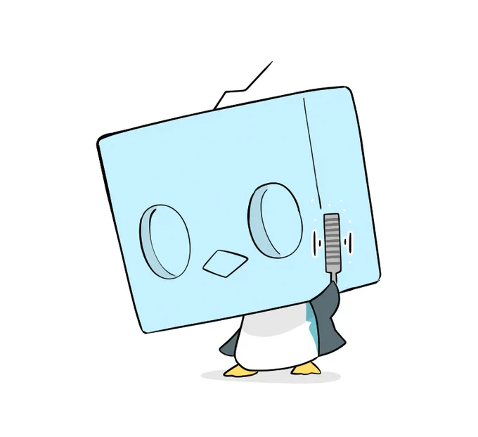 やすりで削るコオリッポ
