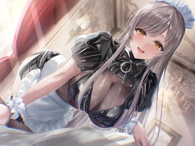 毎朝起こしに来てくれるお姉さんメイド 