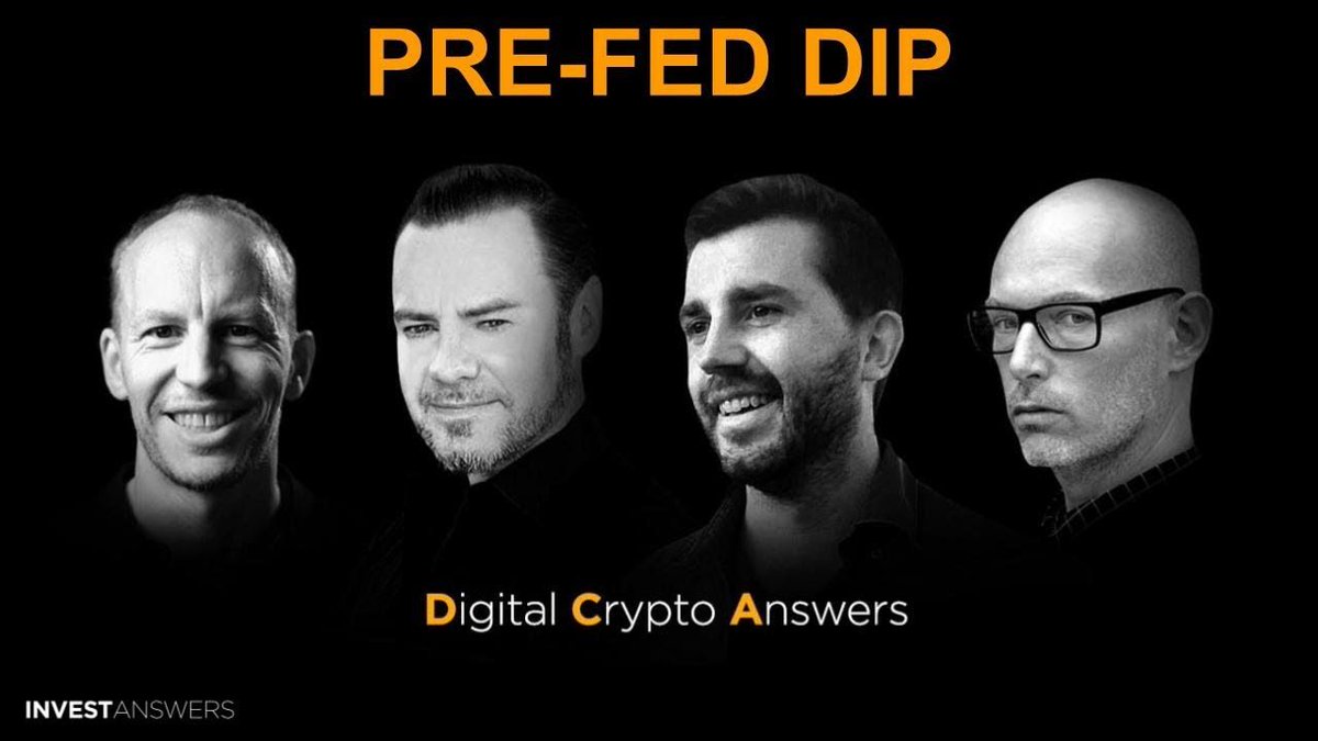 Investanswers's tweet photo. 🚀 LIVE #DCA Alpha Hunt 🚀 #Bitcoin Broken Pattern? 📈 $MSTR significance? 💰 Gold Surge & Yields breakdown🔻, Election odds & China risks 🏛️, L1s: SOL, ETH, BNB & more 🔥/ Stocks ready to break out?💥 SP500, NVDA, TSLA? https://t.co/LV9eT8t2dw 
Join for the latest insights! #Crypto #Finance#Alpha