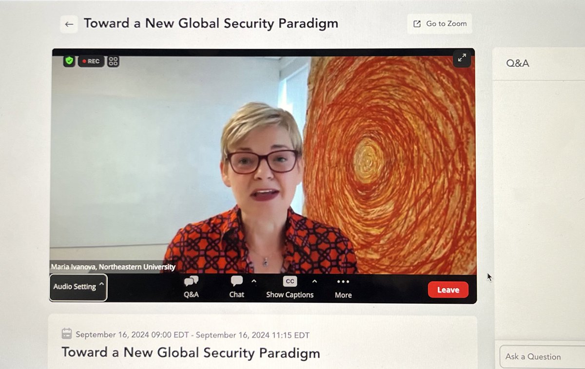 Global Environmental Governance Project tweet media