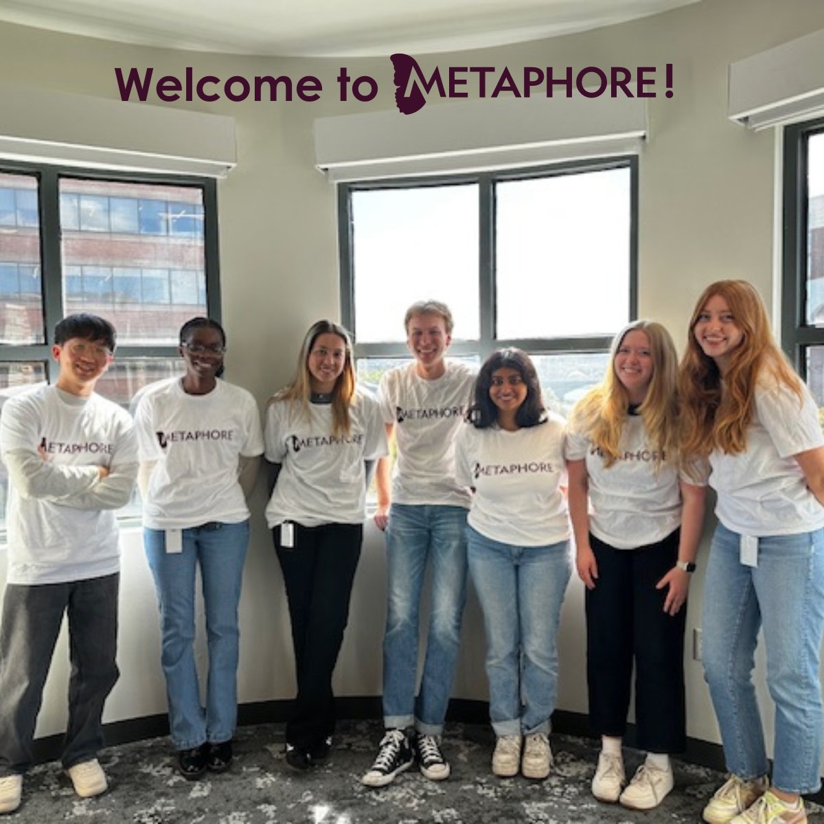 We’re excited to welcome seven talented undergraduate and graduate students who will be participating in a co-op at Metaphore. They will be mentored by members of our team and learn more about our industry. We look forward to them making their marks. 🚀🧪 #LifeAtMetaphore