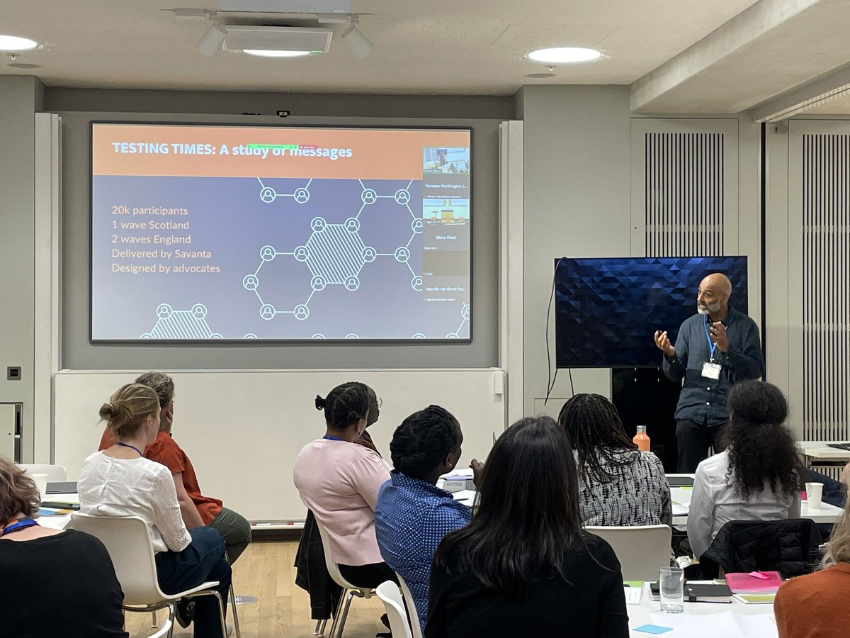 DPAGAthenaSwan's tweet image. Nina Kelly &amp;amp; Sanjiv Lingayah of Reframing Race sharing insights into communicating on anti -racism &amp;amp; EDI to gain buy-in @UniofOxford EDI Training Conference