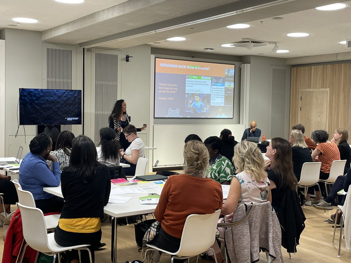 DPAGAthenaSwan's tweet image. Nina Kelly &amp;amp; Sanjiv Lingayah of Reframing Race sharing insights into communicating on anti -racism &amp;amp; EDI to gain buy-in @UniofOxford EDI Training Conference