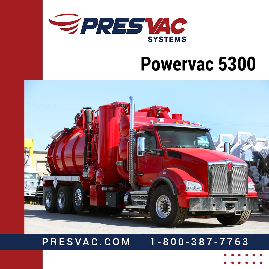 Presvac's tweet photo. Product Spotlight: Elk Environmental took delivery of their Powervac 5300.
#Presvac #ProductSpotlight #VacuumTruck #TransportWaste #PreciseExcavation #LineLocation #KeyholeRepairs #UtilityLocation #HibonBlower
Check out all the specs on this unit at:
https://t.co/vVMqFv3OUW https://t.co/KAuKDpYUkx