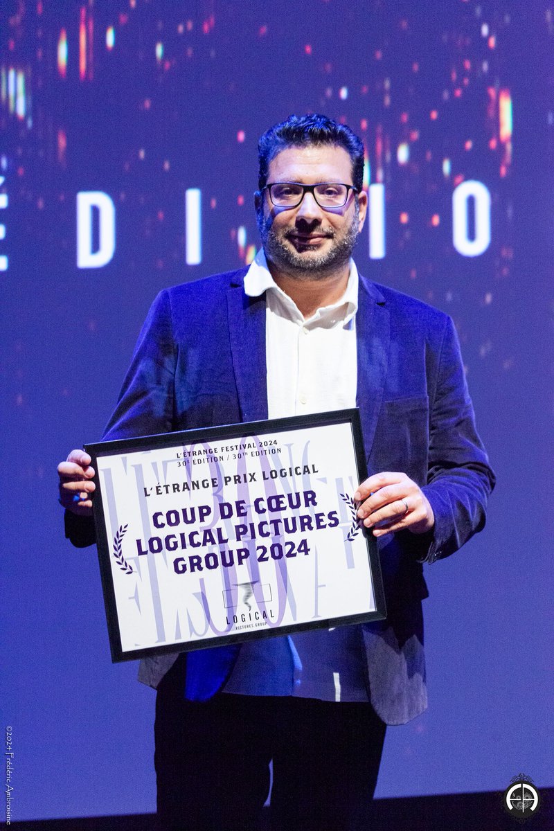 LogicalPictures's tweet image. Retour en images sur la soirée de clôture de @etrangefestival 2024 ce 15 septembre à Paris avec l'annonce des lauréats de L'Étrange Prix Logical, concours d’écriture de films de genre francophones créé cette année par Logical Pictures Group. Et les lauréats sont... 🥁👇