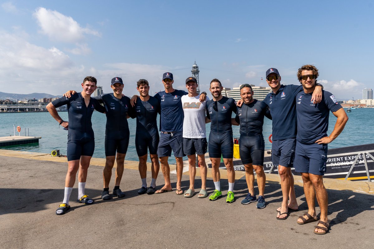 Fin août nous avons eu le plaisir de recevoir <a href="/leon_marchand/">Léon</a> sur notre base à Barcelone !
Le tout récent quintuple médaillé Olympique - 🥇🥇🥇🥇🥉 - a embarqué sur l’AC75 et a pu tirer quelques bords en tant que power sailor 💪 

#OERT #AmericasCup #AC37