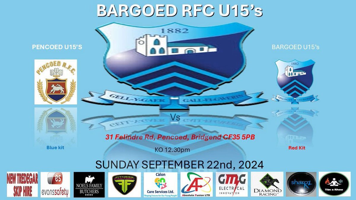 Bargoed U15s Bulls (@barg_bullsu13s) on Twitter photo Squad tested to the max last week with tough fixtures against <a href="/CuckoosRisca/">Risca rfc u16s</a> and <a href="/BurryRfc/">Burry Port RFC juniors</a> over 7 days .
Tomorrow we start preparing for another tough test away to <a href="/pencoedrfc/">Pencoed RFC</a> .
Another new team to fixture list , we certainly getting around this year ๐ Squad tested to the max last week with tough fixtures against <a href="/CuckoosRisca/">Risca rfc u16s</a> and <a href="/BurryRfc/">Burry Port RFC juniors</a> over 7 days .
Tomorrow we start preparing for another tough test away to <a href="/pencoedrfc/">Pencoed RFC</a> .
Another new team to fixture list , we certainly getting around this year ๐
