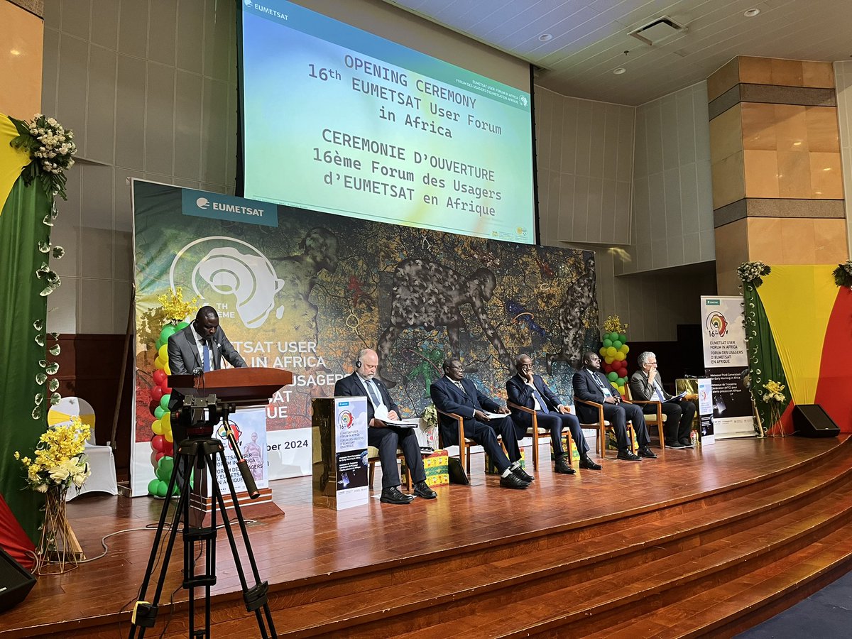 De retour en Afrique pour le 16ème Forum des  usagers d’#EUMETSAT en Afrique #UFA2024. Cette année nous parlerons de l’utilisation de #MTG en Afrique. Les données sont là, alors go go go <a href="/eumetsat/">EUMETSAT</a> #Africa 🛰️ 📡 🚀 🌍 !