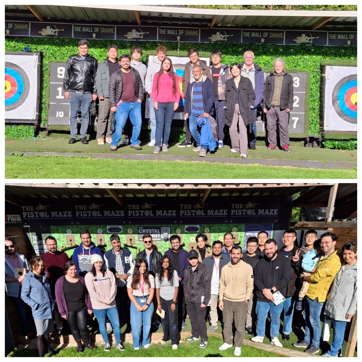 Networks @ UNIVBRIS (@networksbristol) on Twitter photo A huge thank you to the <a href="/cotswoldrange/">The Cotswold Range ๐</a> for providing us with the perfect intro to archery & air riffle shooting, & KneadBakery for the refreshments. We had the best afternoon participating in our team building activity. Well done to Sima, Yuelin & Oscar who hit the๐on target๐๐น A huge thank you to the <a href="/cotswoldrange/">The Cotswold Range ๐</a> for providing us with the perfect intro to archery & air riffle shooting, & KneadBakery for the refreshments. We had the best afternoon participating in our team building activity. Well done to Sima, Yuelin & Oscar who hit the๐on target๐๐น