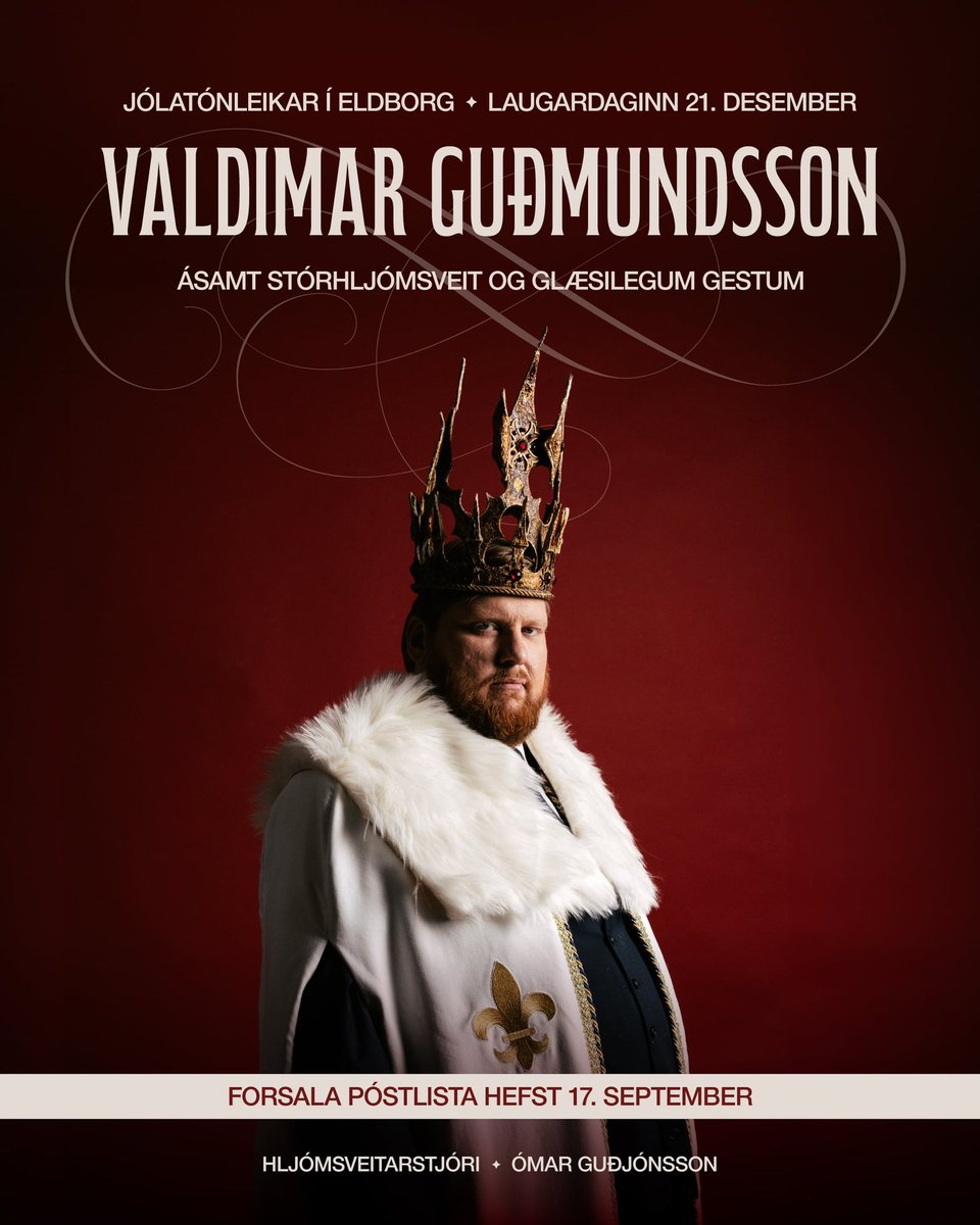 Valdimar Guðmundsson tweet media