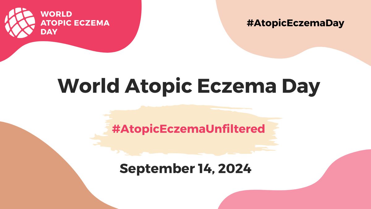 EFA_Patients's tweet photo. Thank you to everyone who supported World #AtopicEczemaDay on 14 September! 🙏 

🫂 A big shout out to our #EFACommunity for raising awareness, hosting events and engaging online to support #AtopicEczemaUnfiltered and our #patients! 

🗞 Read more: https://t.co/FrnnGLdiA9 https://t.co/L6O5KuFMtX