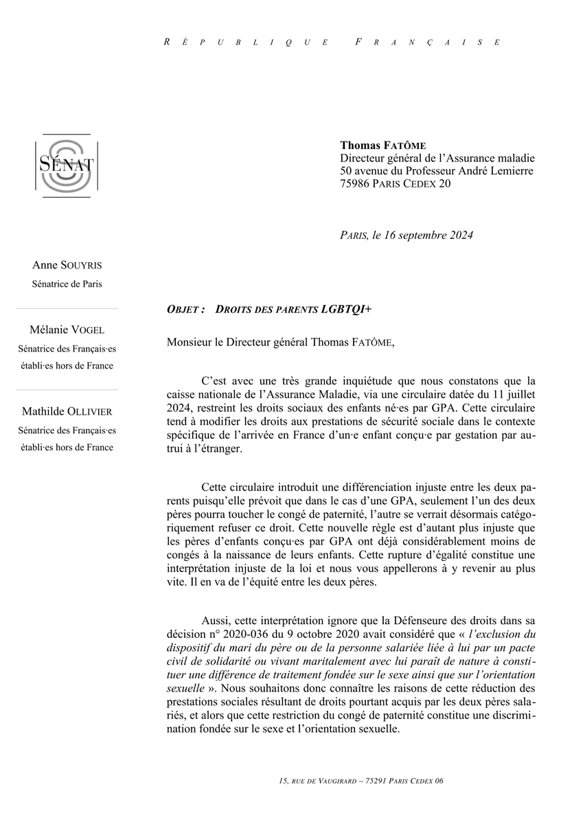 Mélanie Vogel tweet media