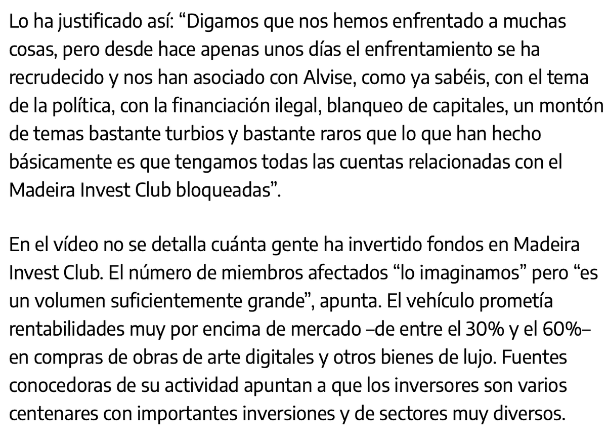 eljudiodevox's tweet photo. De esta Alvise acaba imputado. Algunos avisamos hace tiempo de quién era verdaderamente este señor. Ahora será un juez quien lo confirme. Ya han bloqueado las cuentas del chiringuito financiero en el que se apoyó y se está investigando.

Paciencia... https://t.co/TU5OjcEDBs