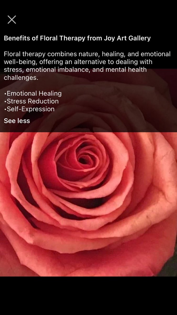 joyartgallery's tweet photo. Floral Therapy Sample Kits by Anna Marz 

Professional floral therapy solutions, including artistic photographs, artworks and customized kits, are offered to both the general public and medical patients.  Let’s find a creative path to a better and healthy life. 

Joy Art Gallery https://t.co/cpJlr9lkze