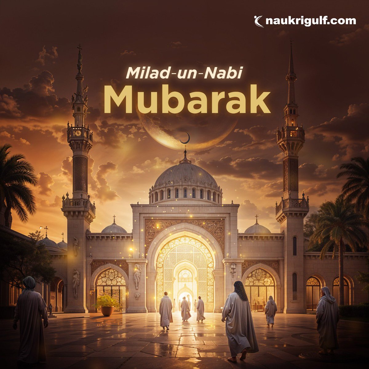 Naukrigulf's tweet photo. Milad-un-Nabi Mubarak! May this special day bring joy to your heart 🌙

#MiladUnNabi2024 #EidEMilad https://t.co/6o3JhGrah4
