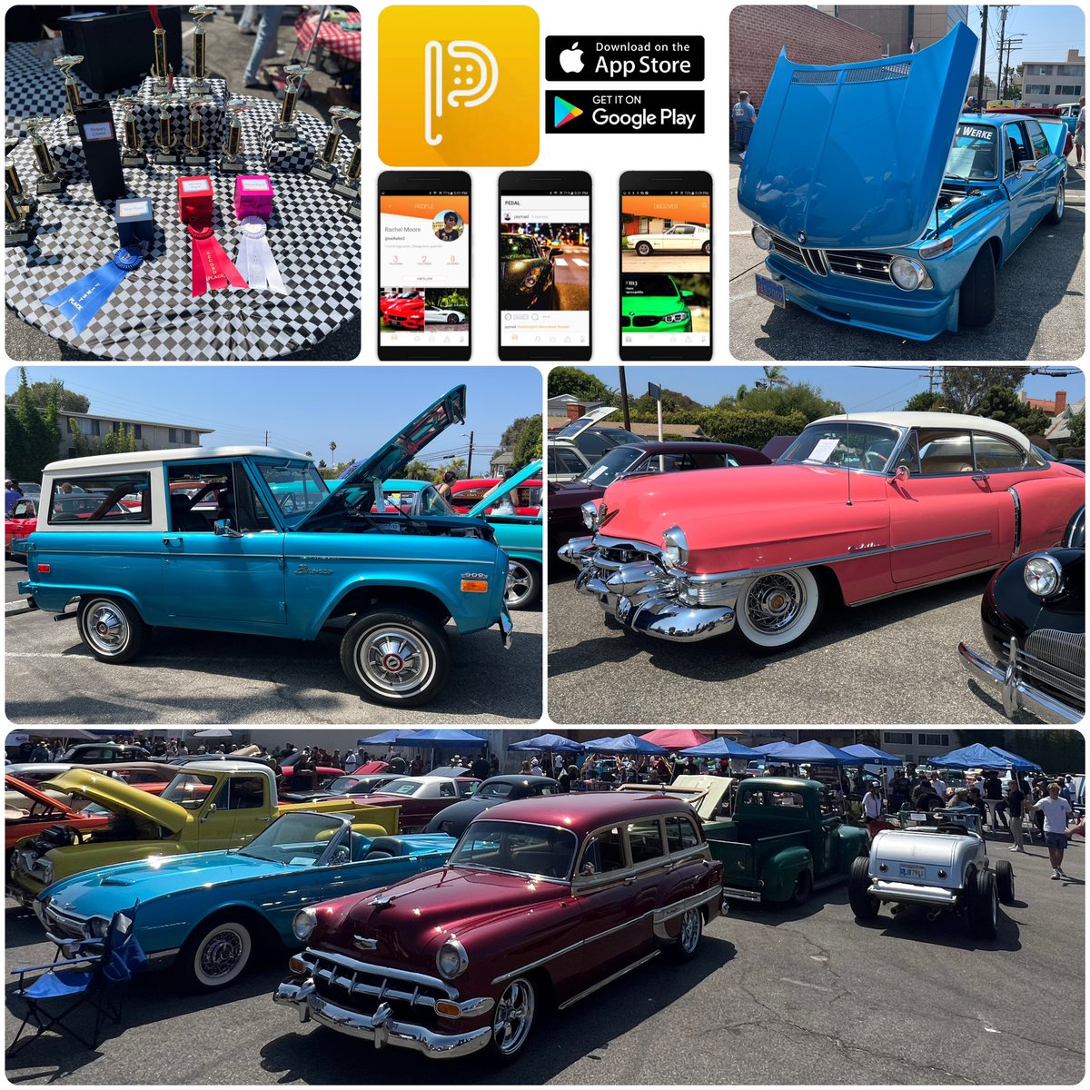 pedaltheapp's tweet photo. 🔶 Westchester Elks Lodge 2050 Car Show
🔶 See more on PEDAL ~ Free in app stores

#westchesterelkslodge2050 #carshow #classiccarshow #socalcars #bmw2002 #bmwclassic #fordbronco #bronco #cadillac #fordthunderbird #hotrod #classiccars #pedaltheapp https://t.co/5nI9sewNJl