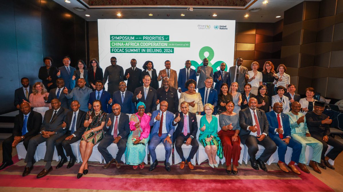 UN Sustainable Development Group ๐บ๐ณ (@un_sdg) on Twitter photo "As concrete proposals evolve from discussions here in China, we hope to see more progress on the #GlobalGoals realized for the people of Africa."
โ๏ธ<a href="/UN/">United Nations</a> Coordinator <a href="/sidchat1/">Siddharth Chatterjee ๅธธๅฏๅพท</a> shares how <a href="/UNinChina/">United Nations in China</a> supports ๐จ๐ณ's South-South cooperation efforts with Africa: bit.ly/3zi0qMS "As concrete proposals evolve from discussions here in China, we hope to see more progress on the #GlobalGoals realized for the people of Africa."
โ๏ธ<a href="/UN/">United Nations</a> Coordinator <a href="/sidchat1/">Siddharth Chatterjee ๅธธๅฏๅพท</a> shares how <a href="/UNinChina/">United Nations in China</a> supports ๐จ๐ณ's South-South cooperation efforts with Africa: bit.ly/3zi0qMS
