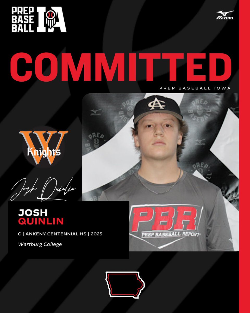 PrepBaseballIA's tweet photo. 🎓𝐂𝐨𝐦𝐦𝐢𝐭𝐦𝐞𝐧𝐭 𝐖𝐚𝐭𝐜𝐡🎓

Josh Quinlin (2025, C, @ACJagbaseball) commits to Wartburg College. 

👤 https://t.co/Uje7DPGeum

@jquinlin01 ✖️ @WartburgBB https://t.co/tHPEgpd9XB