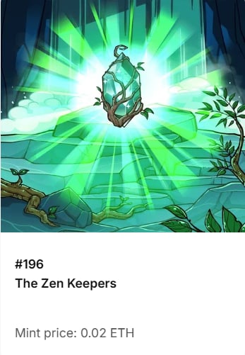 This project is amazing! <a href="/chibizennft/">ChibiZen</a> 
#ZenMint